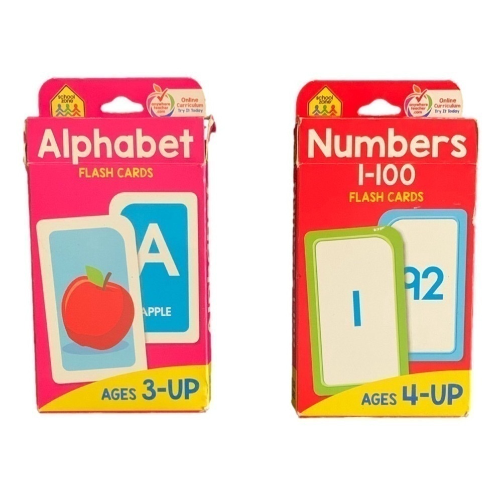 School Zone Alphabet & Numbers Flashcards